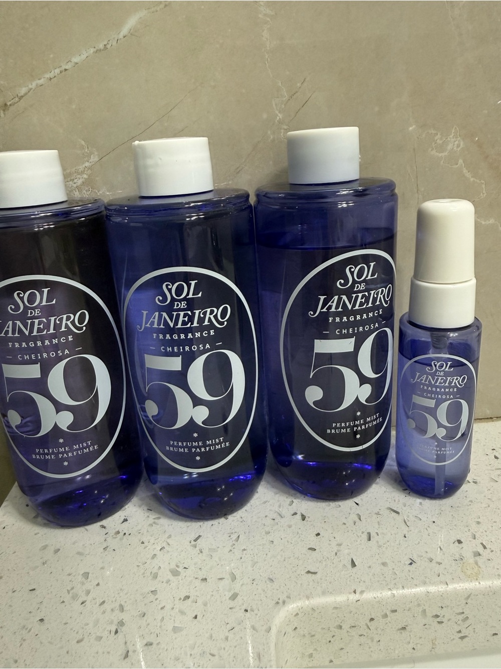 Sol de Janeiro 59 Perfume Mist Refills with Small Bottle Mist